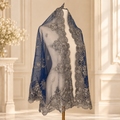 Betania Maxi Velo - Marino Plata Metalica