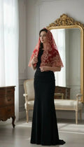 81.811 Half Moon Red Gold Metalic