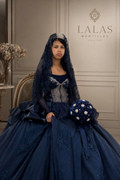 Half Moon 8391 Navy Blue