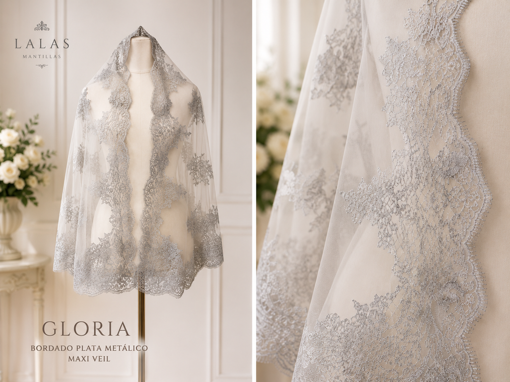 GLORIA - Silver Metallic