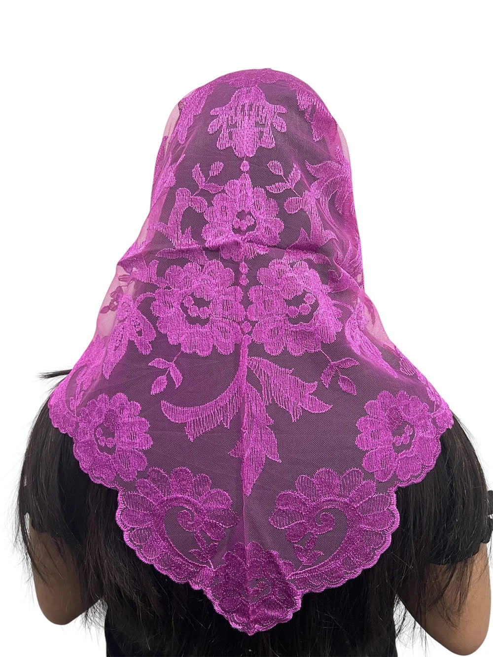 Olivia Model Embroidered Spanish Magenta