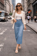 Denim Skirt