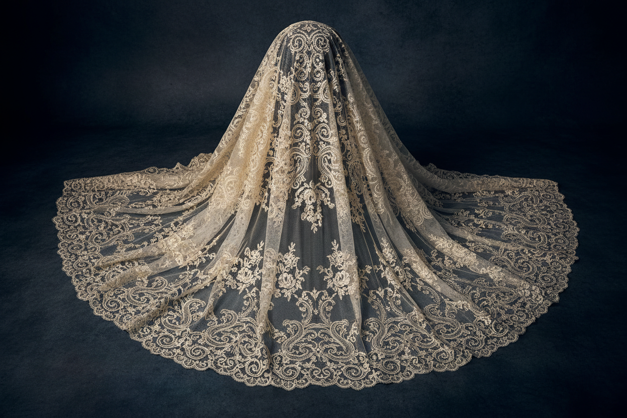 Luxury Boutique Lace Mantilla