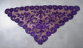 Olivia Model Hand-Embroidered Spanish Purple