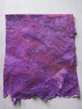 Olivia Model Embroidered Spanish Eggplant