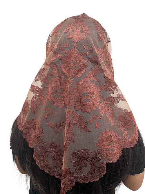 Olivia Model Embroidered Spanish Brown