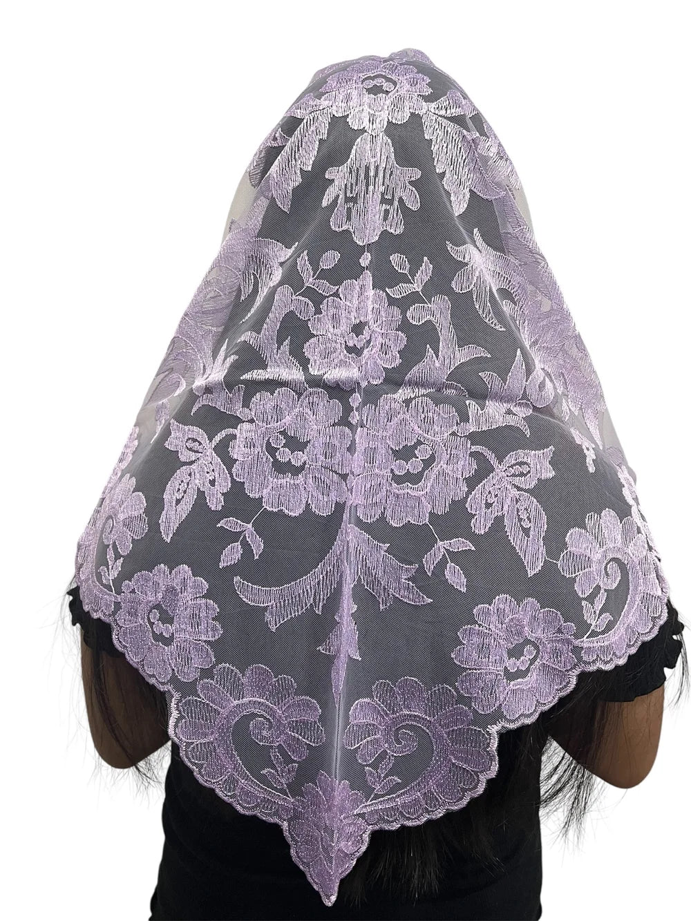 Olivia Model Embroidered Spanish Lavander