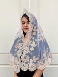Olivia Maxi Veil Gold Metallic White