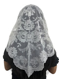 Olivia Embroidered Spanish Silver pearl Metallic