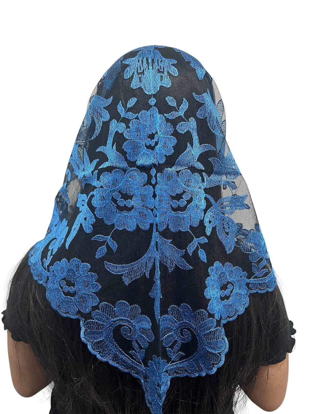 Olivia Model Embroidered Royal Blue